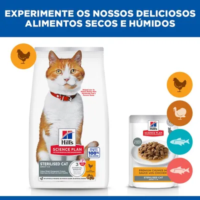 Hill's Science Plan Adult Sterilised com frango