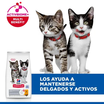 Hill's Science Plan Sterilised Kitten <1 con pollo