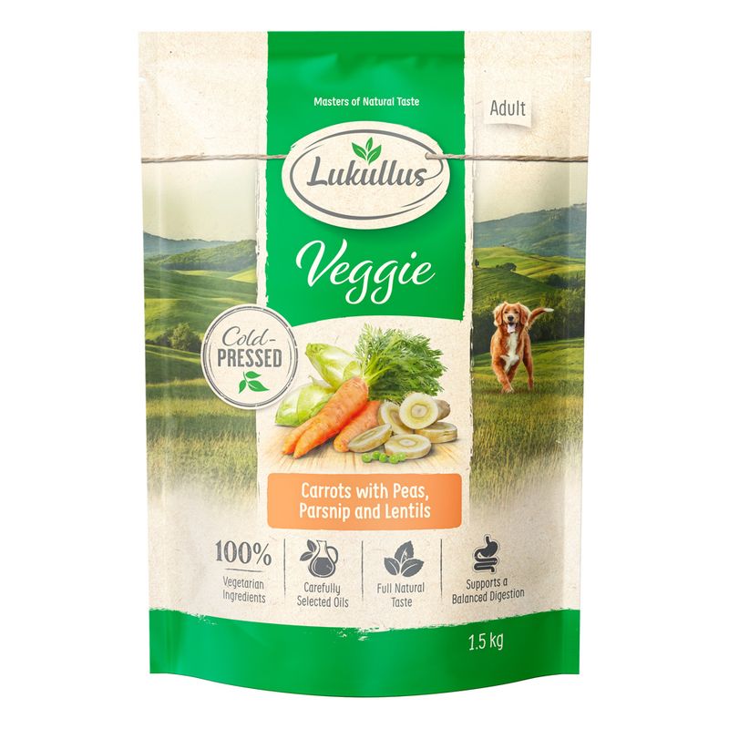 Lukullus Veggie (pressé à froid) pour chien