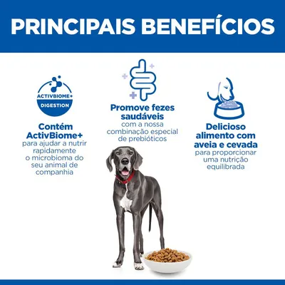 Hill's Science Plan Perfect Digestion Adult Large com frango e arroz