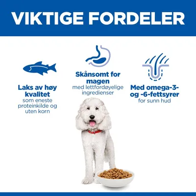 Hill's Science Plan Hypoallergenic Adult Medium med laks