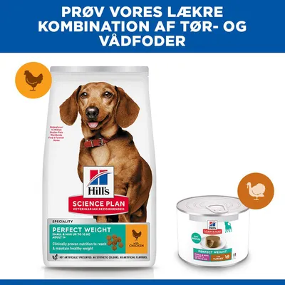 Hill's Science Plan Perfect Weight Adult Small & Mini Mousse