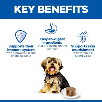 Hill's Science Plan Sensitive Stomach & Skin Small & Mini Mousse