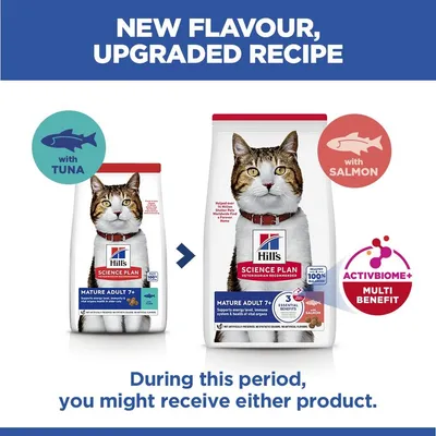 Hill's Science Plan Mature Adult 7+ Σολομός Hill's Science Plan Mature Adult 7+ Σολομός