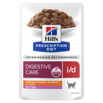 Hill's Prescription Diet i/d Digestive Care Kitten Chicken i sås