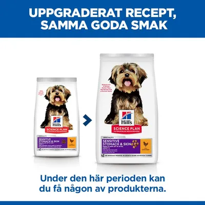Hill's Science Plan Sensitive Stomach & Skin Adult 1+ Small & Mini Chicken