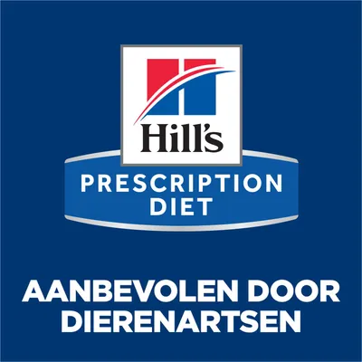 Hill's Prescription Diet. Aanbevolen door dierenartsen. Hill's Prescription Diet. Aanbevolen door dierenartsen.
