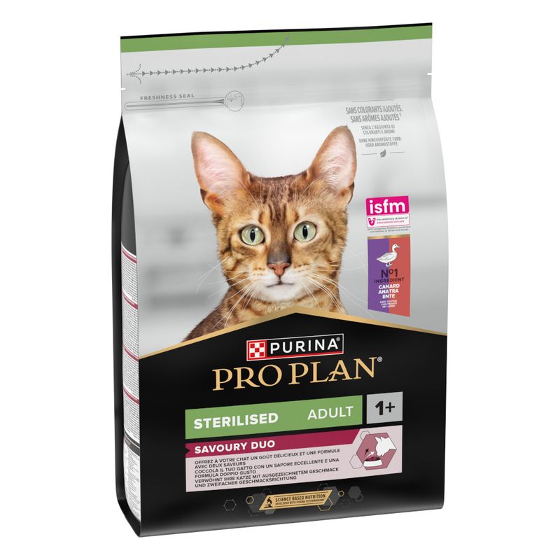 PURINA PRO PLAN Sterilised Adult Savoury Duo Ente & Leber