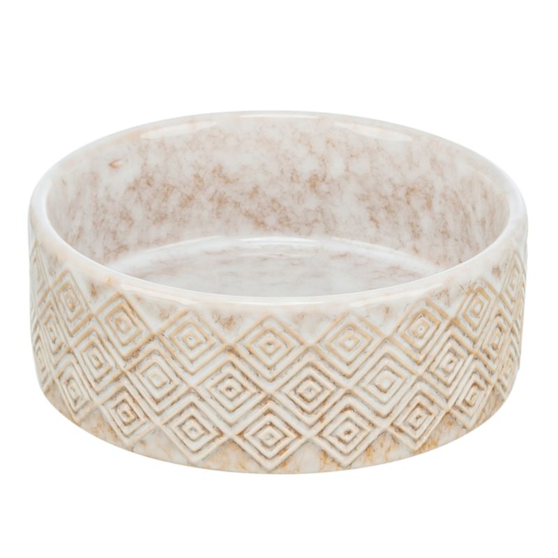 Trixie set de gamelles en céramique & bambou pour chat