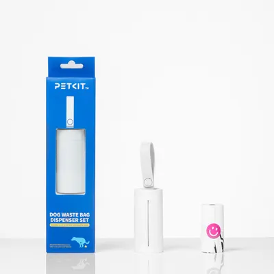 Petkit sada dávkovače sáčků na psí výkaly, bílá Petkit sada dávkovače sáčků na psí výkaly, bílá