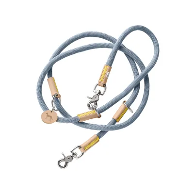 HUNTER Lesă reglabilă pentru câini Malia, albastru/bej