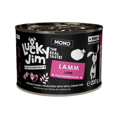 Sparpaket Lucky Jim MINI Mono 24 x 200 g