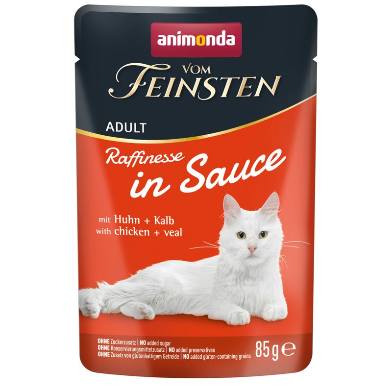 animonda vom Feinsten Adult Raffinesse in Sauce 24 x 85 g