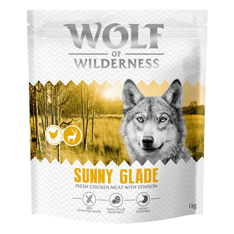 Wolf of Wilderness Adult "Sunny Glade" Hirsch - getreidefrei