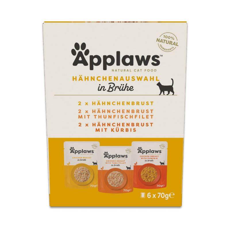 Applaws Pouch mit Brühe Mix 12 x 70 g