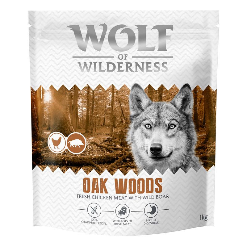 Wolf of Wilderness Adult "Oak Woods" Wildschwein - getreidefrei