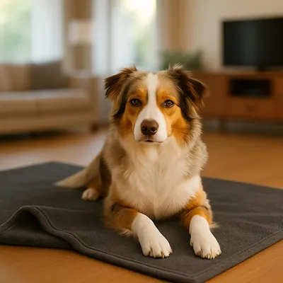 Heim Heat-Resistant Pet Blanket - Anthracite