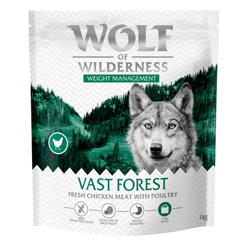 Wolf of Wilderness "Explore The Vast Forests" Weight Management - getreidefrei