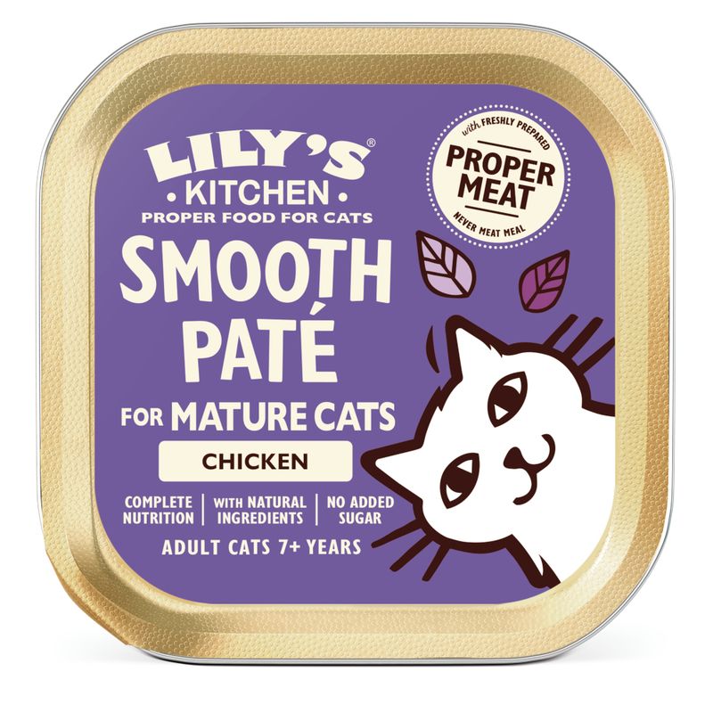 Lily's Kitchen Senior Smooth Paté Selection, 19 x 85 g