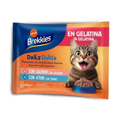 Voordeelverpakking Brekkies Daily Delice 24 x 85 g Voordeelverpakking Brekkies Daily Delice 24 x 85 g