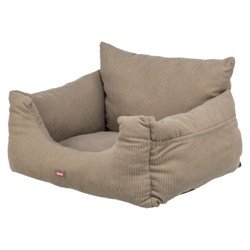 Trixie autostoel voor honden, taupe