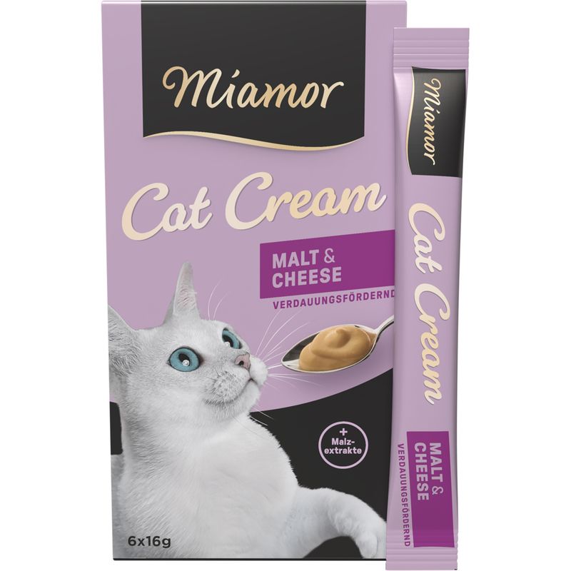 Miamor Cat Snack Cream с малц и кашкавал