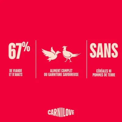 Carnilove Dog in Paté 6 x 400 g