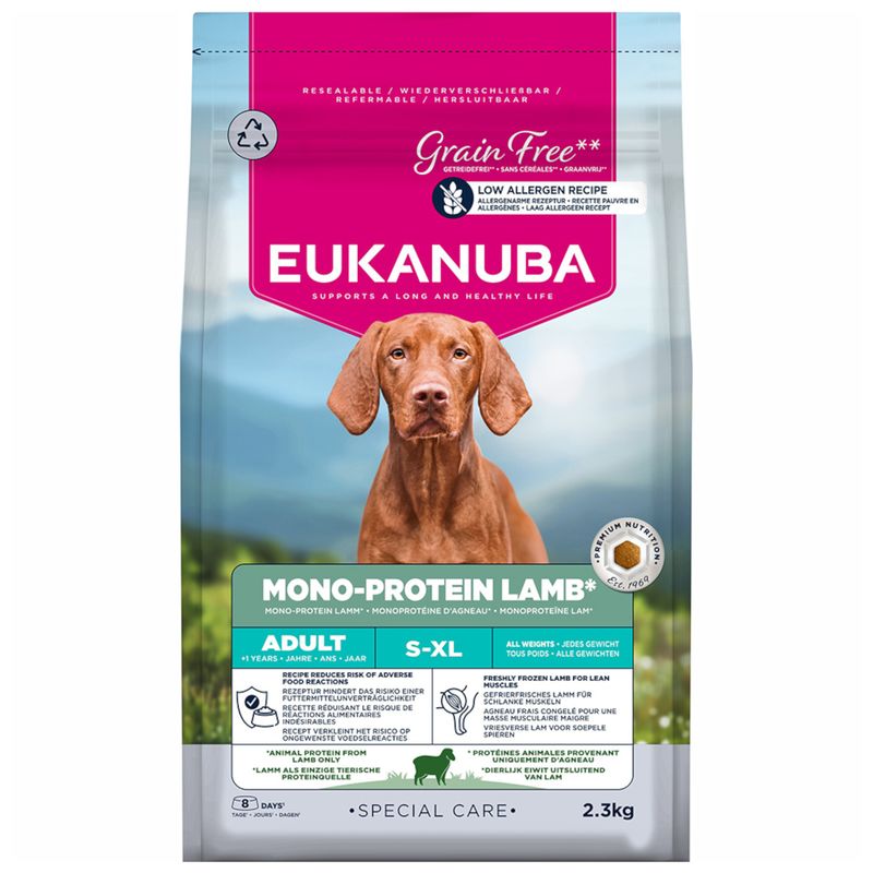 Eukanuba Special Care Mono-Protein Adult с агнешко