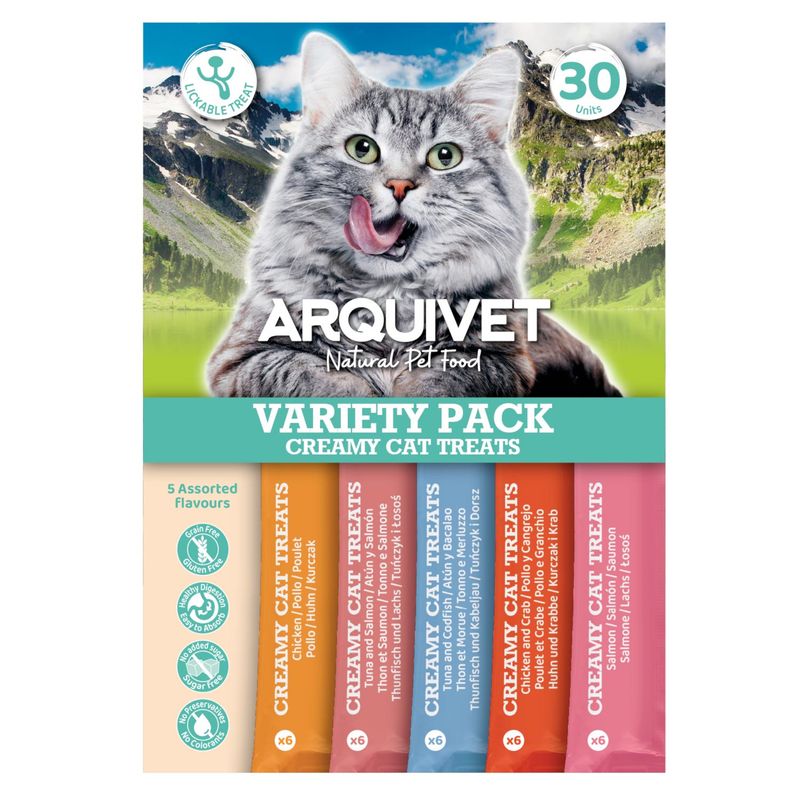Arquivet Creamy Cat Snack vegyes csomag