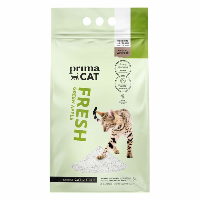 PrimaCat Fresh Green Apple Katzenstreu