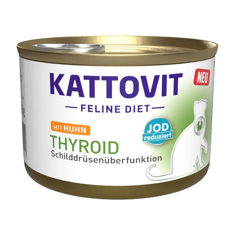Kattovit Feline Diet Thyroid con Pollo