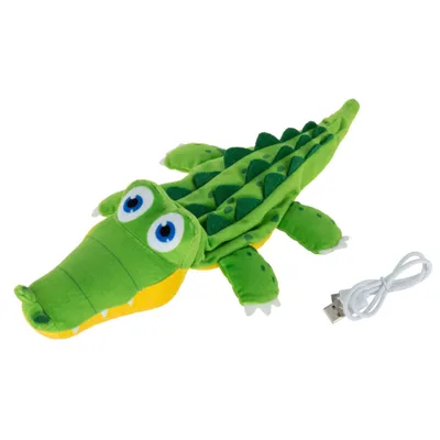 Kerbl Pet "Прыгающий крокодил" электронная игрушка для кошек 
