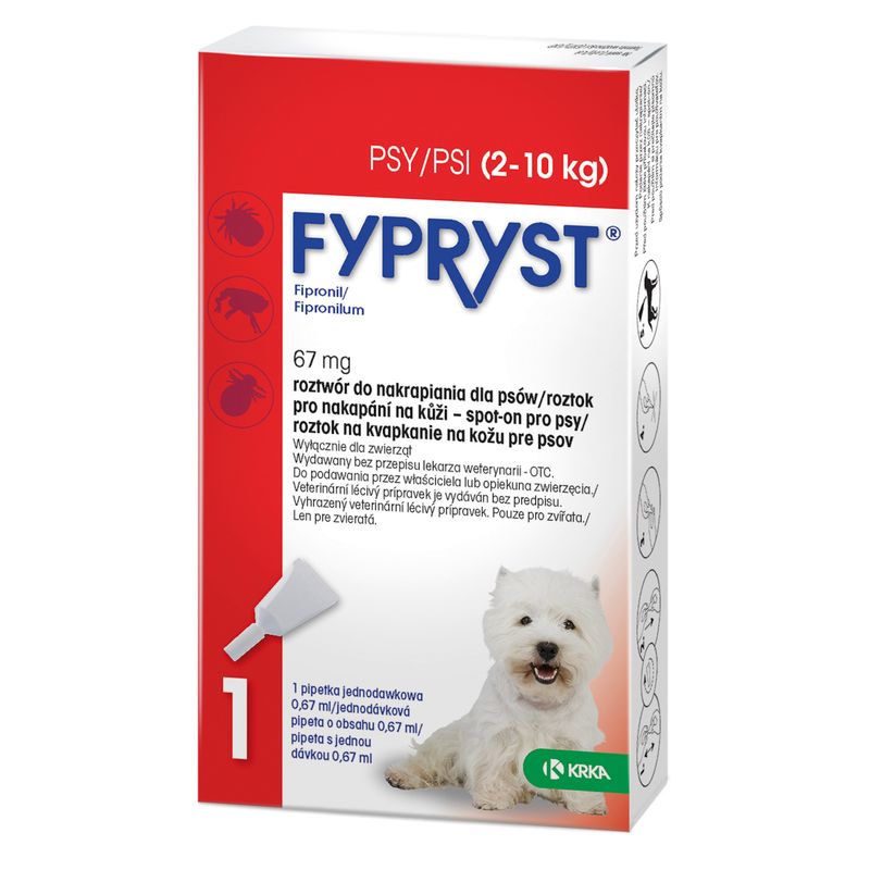 Fypryst Spot-On dla psów