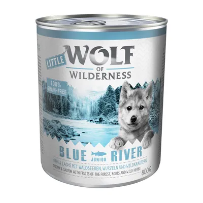 Little Wolf of Wilderness -säästöpakkaus 12 x 800 g