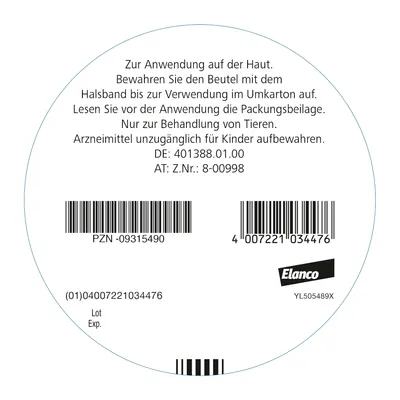 Zur Anwendung auf der Haut. Arzneimittel unzugänglich für Kinder aufbewahren. DE: 401388.01.00, AT: Z.Nr.: 8-00998. PZN -09315490. Lesen Sie vor der Anwendung die Packungsbeilage.