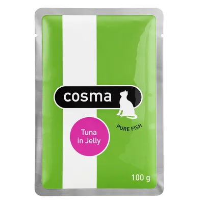 cosma Pure Fish Tuna in Jelly, 100 g