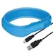 Trixie USB Flash svítící obojek pro dlouhosrsté psy