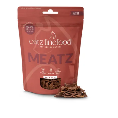 catz finefood Meatz - 2 x Vițel 45 g catz finefood Meatz - 2 x Vițel 45 g