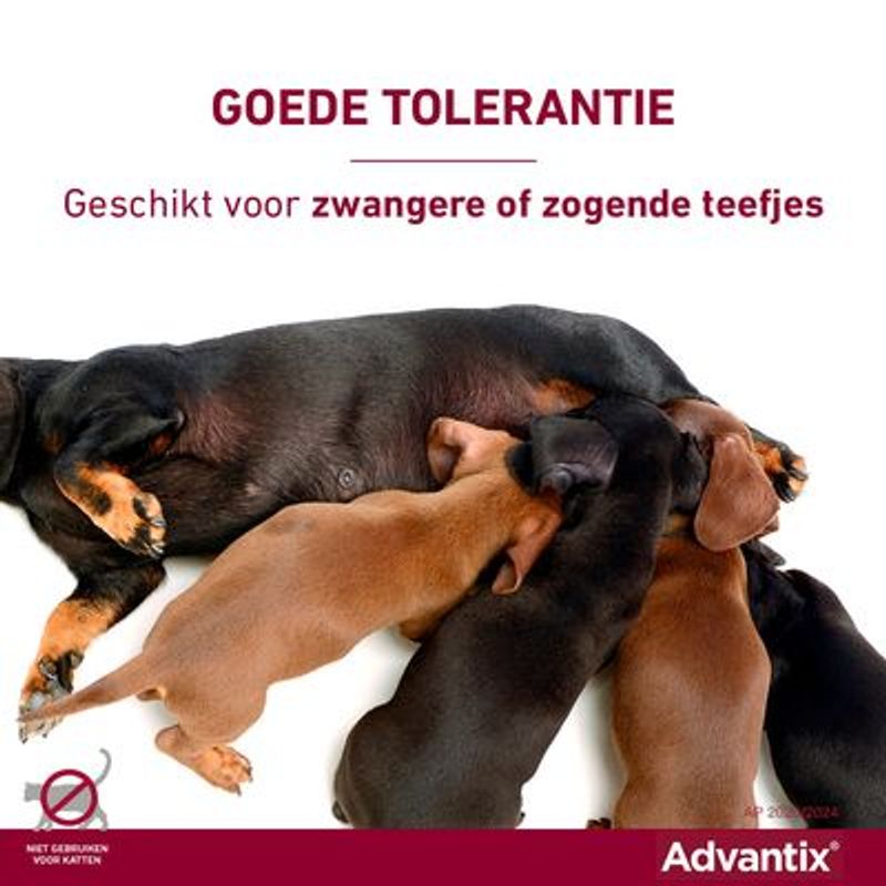 Advantix® 400/2000 Spot-On Solution voor Honden 25 - 40 kg