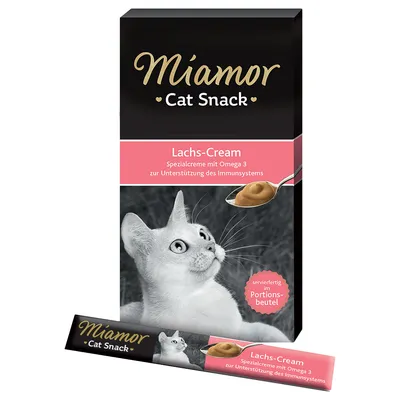 Miamor Cat Snack Cremă cu somon