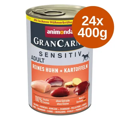 animonda GranCarno Adult Sensitive 24 x 400 g