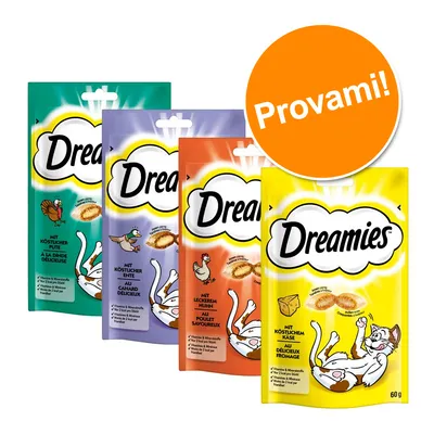 Set prova misto! Catisfactions snack 4 x 60 g