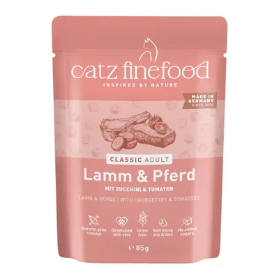 Ekonomipack: catz finefood i portionspåse 16 x 85 g
