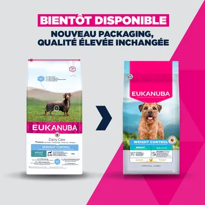 Eukanuba Daily Care Weight Control Small/Medium Adult pour chien