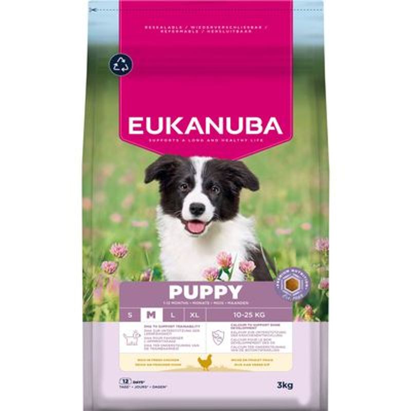 Eukanuba Premium Voeding Puppy Middelgroot Ras Kip