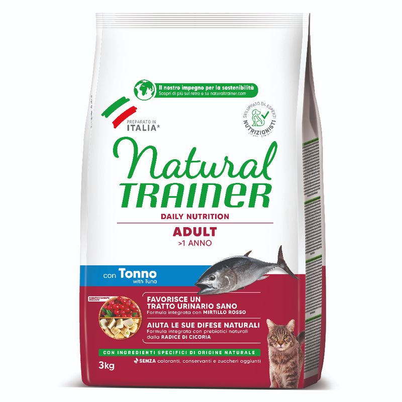 Natural Trainer Adult con Tonno Crocchette per gatti