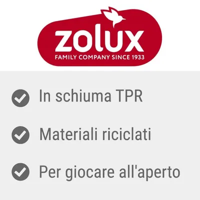 zolux FAMILY COMPANY SINCE 1933. In schiuma TPR, materiali riciclati, per giocare all'aperto.