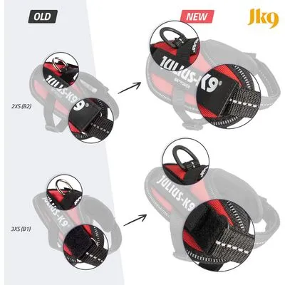 JULIUS-K9 IDC®-Powertuigje - Rood