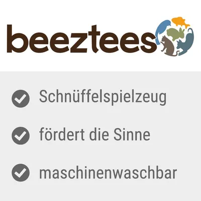 beeztees Schnüffelspielzeug, fördert die Sinne, maschinenwaschbar.