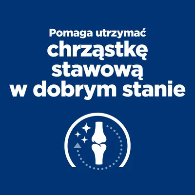 Pomaga utrzymać chrząstkę stawową w dobrym stanie